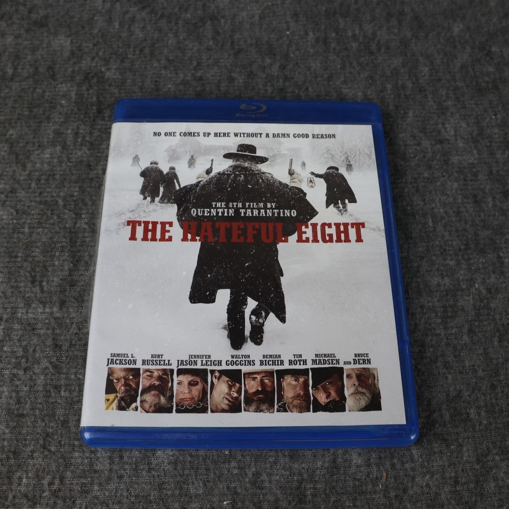 The Hateful Eight Blu-ray Disc 2015 Western Thriller Movie Weinstein Company